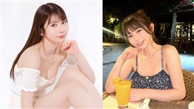 日本AV女優葵伊吹外型甜美在台灣擁有不少粉絲。（圖／翻攝自aoi__ibuki IG）