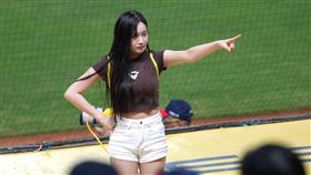 邊荷律。（圖／翻攝自YT＠啦啦隊合作攝）