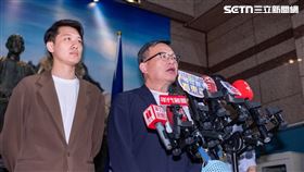 ▲國民黨文傳會主委林寬裕接受媒體聯訪。（圖／記者楊士誼攝影）