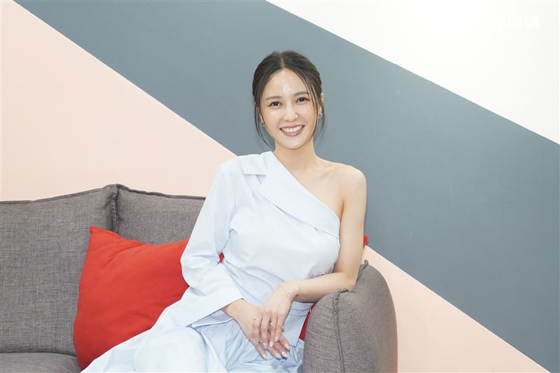 大元今年升格人妻,與鼓鼓結成一對。(圖/記者趙于瑩攝影)