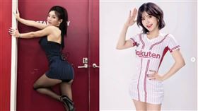 壯壯身穿緊身短裙，腿一抬性感蜜桃臀讓人看了大噴鼻血（圖／翻攝自IG）