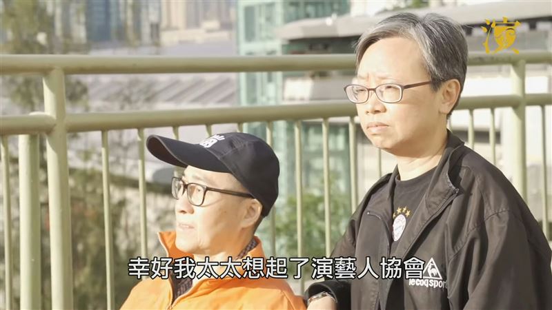 吳博君遺孀揭丈夫病逝前兩年罹患膀胱癌。(圖/翻攝自YouTube@演藝人協會)