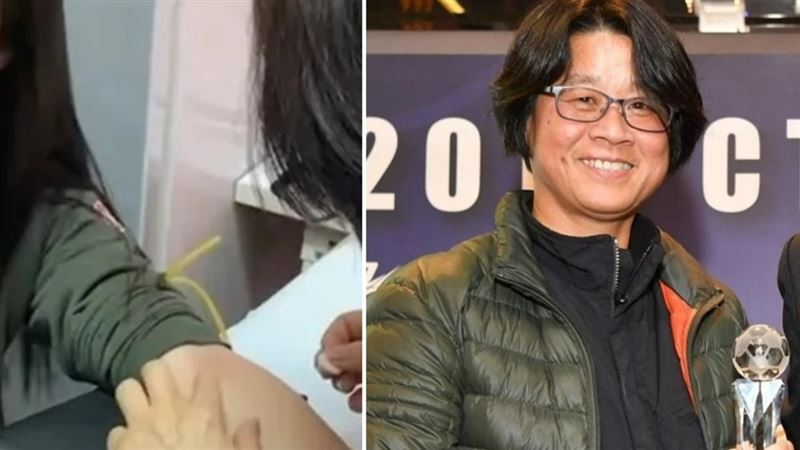 女足隊教練周台英(右)被爆要求選手配合國科會研究計畫「抽血換學分」,引發社會關注。(圖/翻攝自足協官網、受害學生Threads )