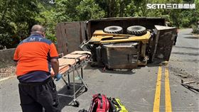 台南,鐵牛車,翻覆,駕駛,死亡