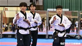 ▲2026世大運媒體日，跆拳道品勢女子選手。（圖／記者劉彥池攝影）