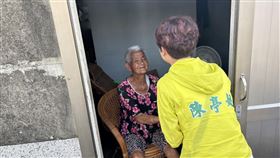 台南,陳亭妃,颱風,勘災（圖／陳亭妃提供）