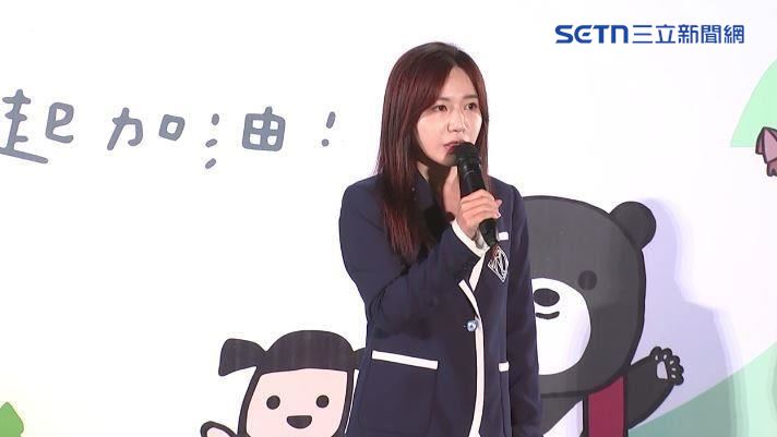 民進黨立委吳沛憶宣講。(圖/記者林瑞恩翻攝)