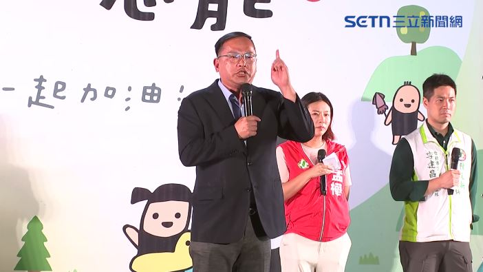 王義川宣講。(圖/記者林瑞恩翻攝)
