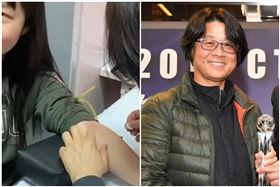 女足隊教練周台英(右)被爆要求選手配合國科會研究計畫「抽血換學分」，引發社會關注。（圖／翻攝自足協官網、受害學生Threads ）