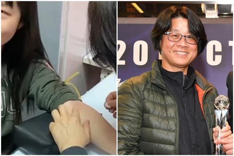 女足隊教練周台英(右)被爆要求選手配合國科會研究計畫「抽血換學分」，引發社會關注。（圖／翻攝自足協官網、受害學生Threads ）
