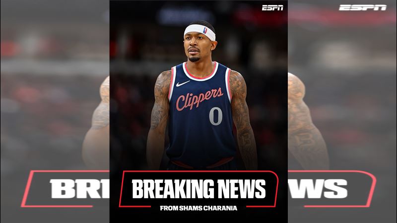 比爾(Bradley Beal)將加入洛杉磯快艇。(圖/翻攝自X平台 @ESPN)
