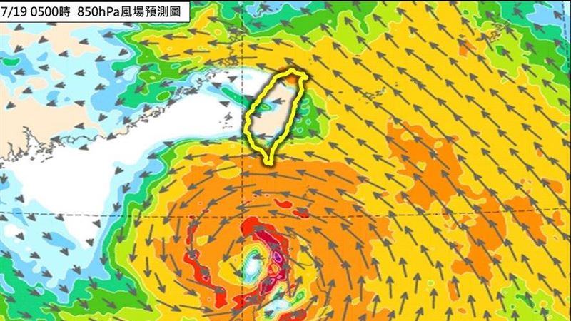 颱風薇帕今生成！這3天最接近台雨彈炸3地