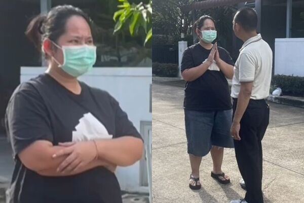 維拉萬在暖武里一棟豪宅被捕。(圖/翻攝自X)