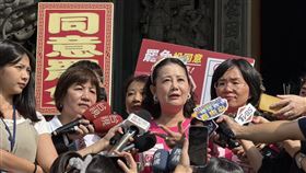 ▲民進黨立法院黨團幹事長吳思瑤出席「護國大遶境」新北集結出發儀式。（圖／記者劉秀敏攝影）