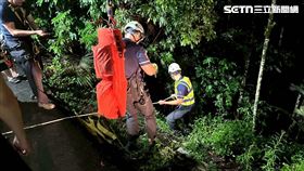 南投,死亡車禍,國姓,墜谷,頸椎斷裂（圖／翻攝畫面）