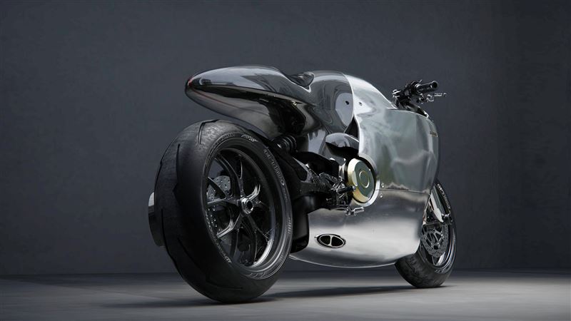全車流線設計宛如一輛未來車。（翻攝Bandit9網站）