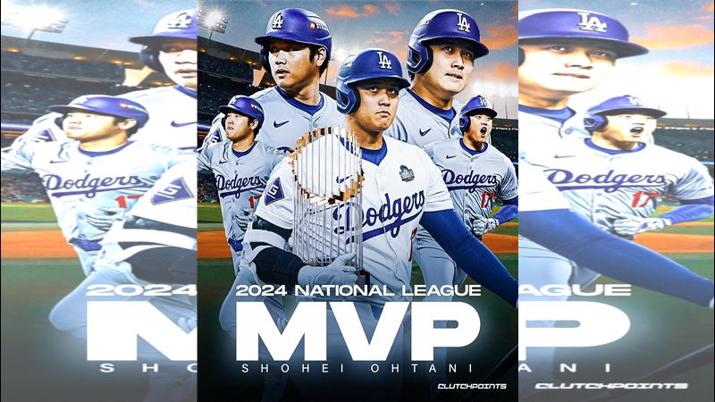 大谷翔平連續5年獲選ESPYS年度最佳MLB球員。（圖／翻攝自ClutchPoints X）