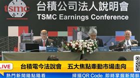 ▲台積電董事長魏哲家17日出席第二季法人說明會，對輝達H20解禁議題表達正面看法，並詳述公司海外布局及匯率挑戰因應策略。（圖／台積電官網）