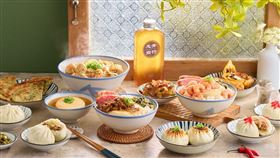 忠青商行,好蝦蒸蛋飯套餐(業者提供)