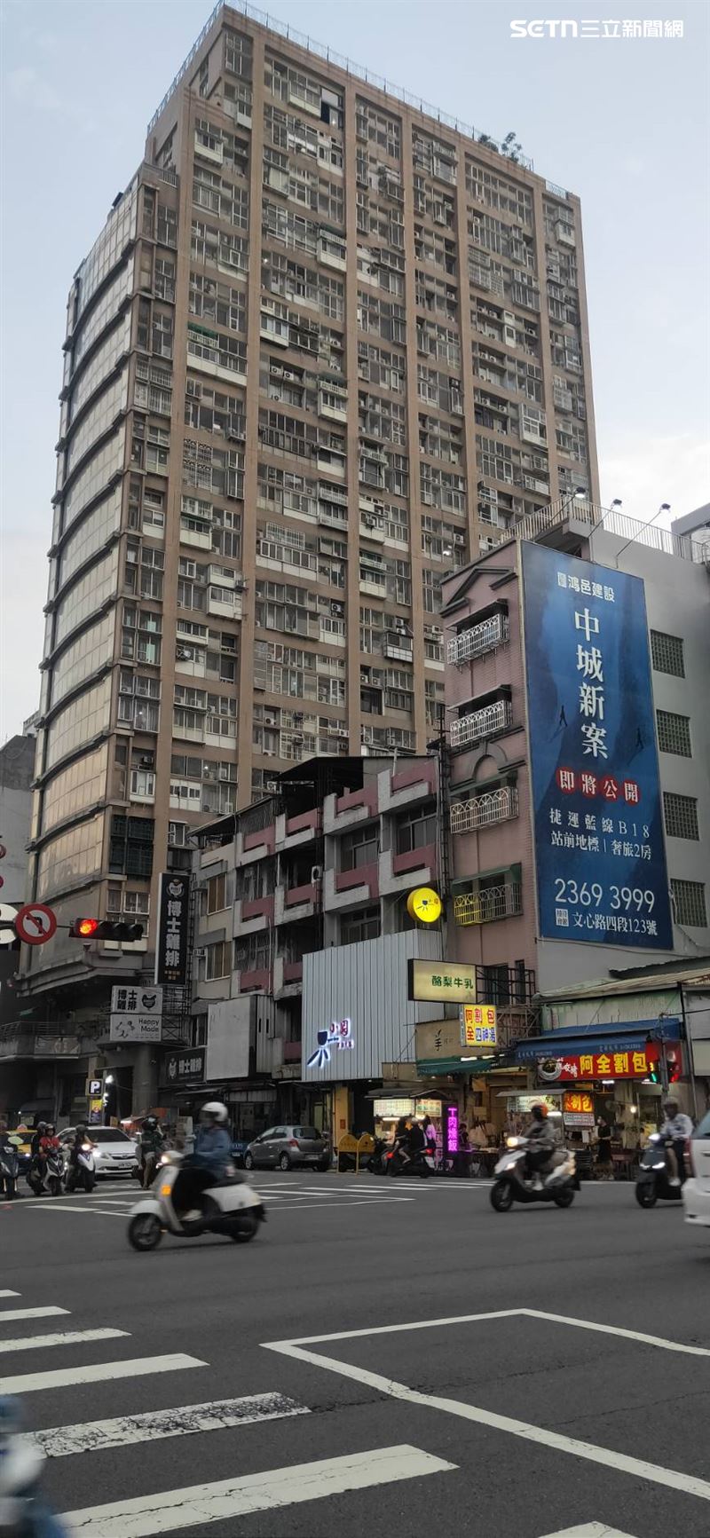 「金殿888」大樓位在台中中區，地段極佳，圖為大樓外觀。（圖／金殿888大樓主委授權提供，未經同意請勿轉載）