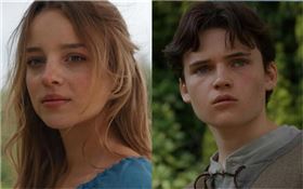 《薩爾達傳說》真人版選角曝光，左為薩爾達、右為林克。（圖／翻攝自X）