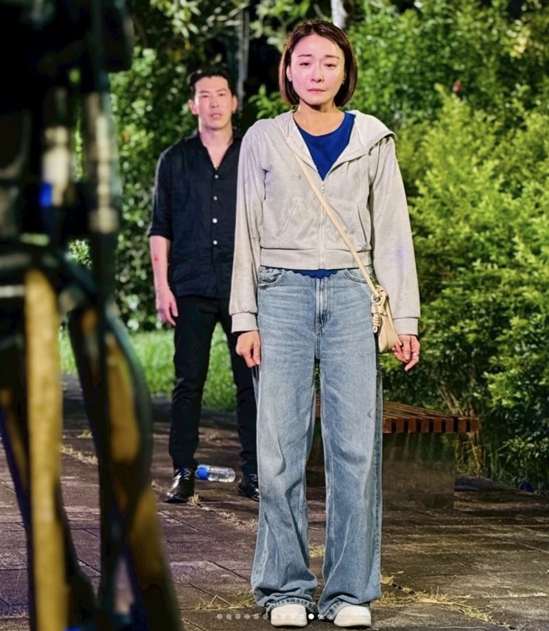 江祖平（前）、黃少祺敬業拍攝。（圖／翻攝自IG）