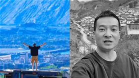 中國旅行網紅郭建峰猝逝，享年41歲。（合成圖／翻攝自鈦途TITO TITANIUM抖音）