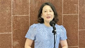 ▲民進黨立法院黨團幹事長吳思瑤表示，針對是否普發現金，行政院還在研議。（圖／記者劉秀敏攝影）
