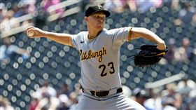 ▲洋基看上海盜先發投手凱勒（Mitch Keller）。（圖／美聯社／達志影像）