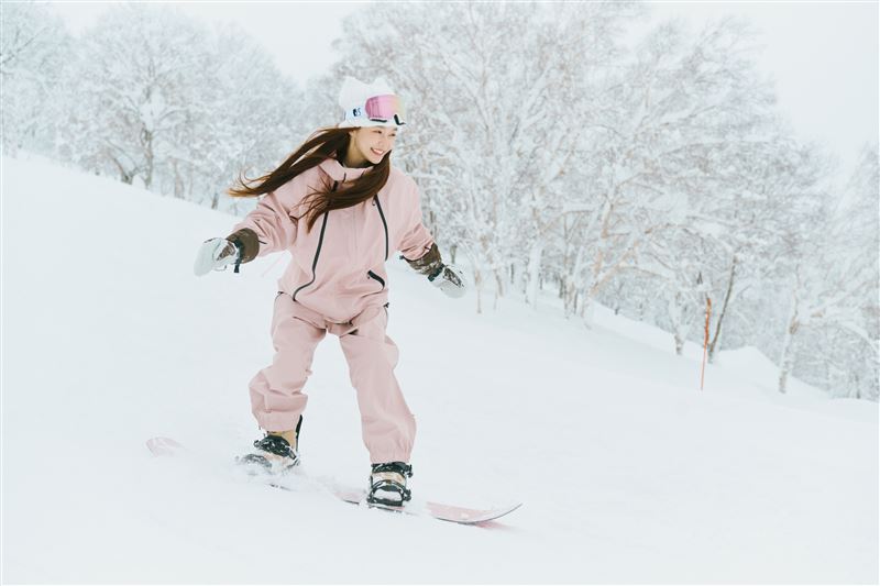 Yuri陳洛心考取滑雪教練執照。(圖／真心人電影提供)