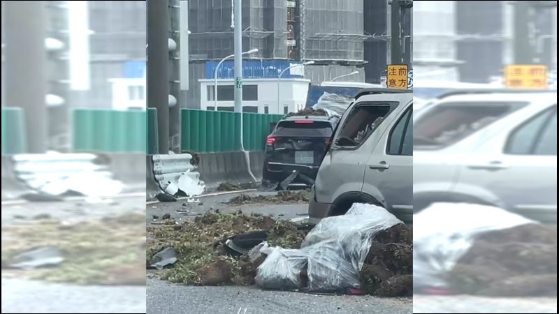新／台74大貨車撞3車！1歲男嬰頭受傷送醫