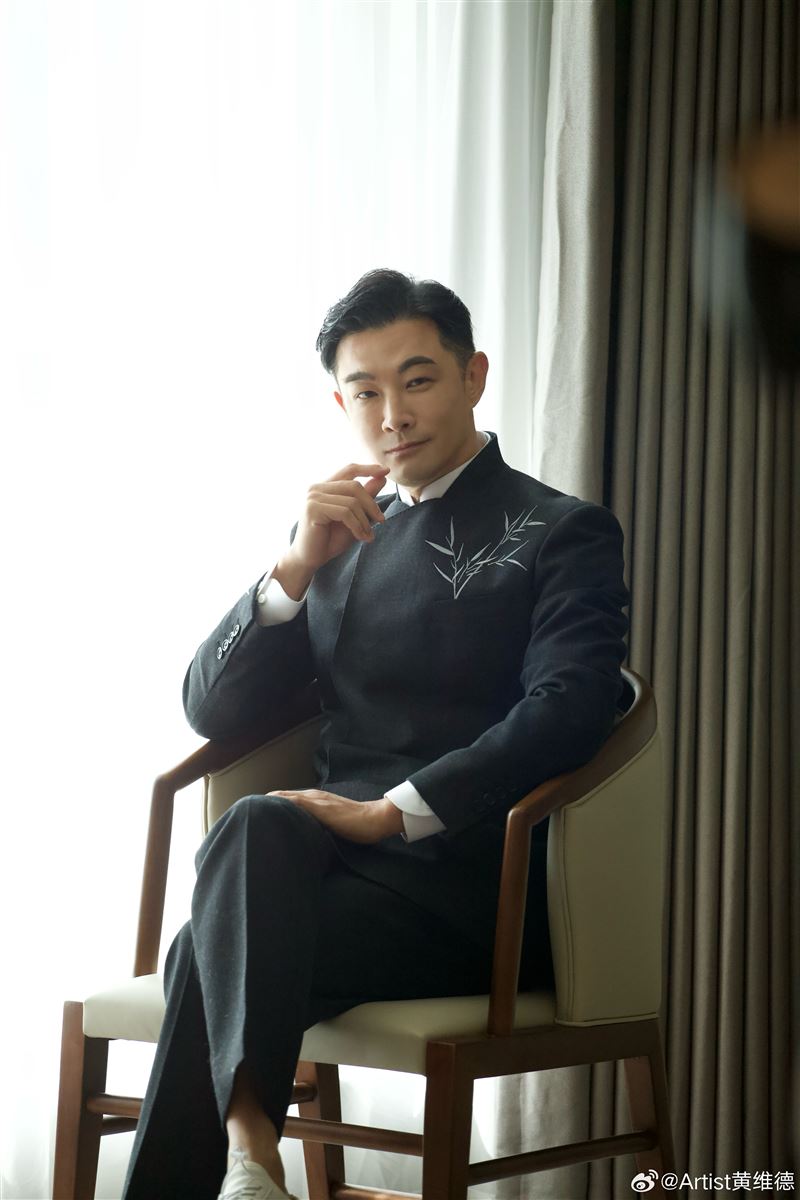 黃維德現況曝光。（圖／翻攝自黃維德微博）
