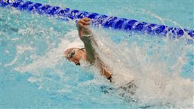 ▲女子100公尺自由式韓安齊游出55秒34。（圖／大專體總提供）