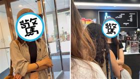 有網友在紐約戲院捕獲「台灣超大咖影后」。（翻攝小紅書）
