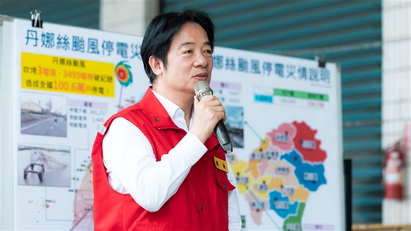 豪雨重創南台灣 賴、蕭、卓捐一月所得