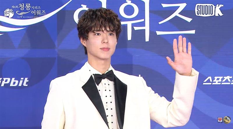 朴寶劍今年以《苦盡柑來遇見你》入圍視帝。（圖／翻攝自KBS Entertain）