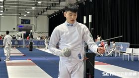▲台灣男子銳劍選手吳祥慶。（圖／記者蔡厚瑄攝影）