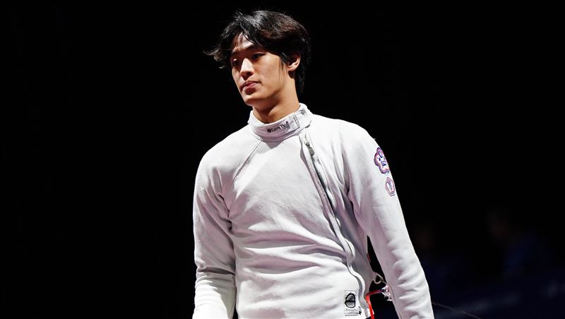 台灣男子銳劍選手徐浩。（圖／大專體總提供）