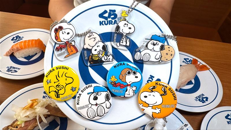 史努比迷衝了!藏壽司13款扭蛋欠收