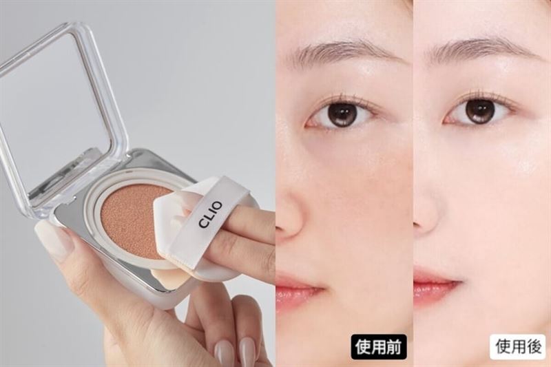 （圖／翻攝自CLIO）CLIO 珂莉奧&nbsp;羽緻無限緞光氣墊粉餅，15g*2