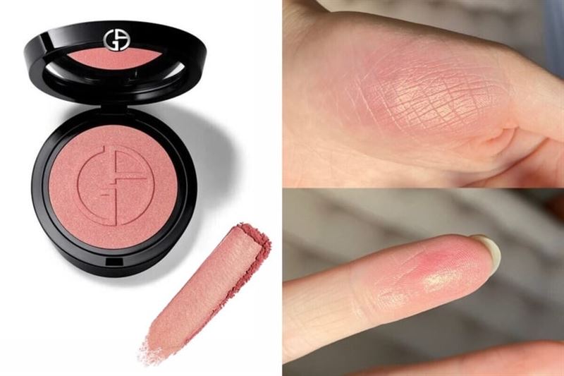 （圖／翻攝自giorgioarmanibeauty / PTT @Ajfw）GA 輕透亮絲柔聚光腮紅