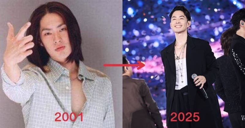 F4吳建豪46歲維持凍齡帥顏。(圖/翻攝自《流星花園》劇照、IG@vannesswu)