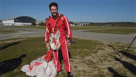 ▲奧地利極限運動家鮑加納（Felix Baumgartner）因滑翔傘意外喪命。（圖／美聯社／達志影像）