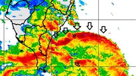 薇帕,颱風,豪雨,鄭明典(翻攝自 鄭明典 臉書)