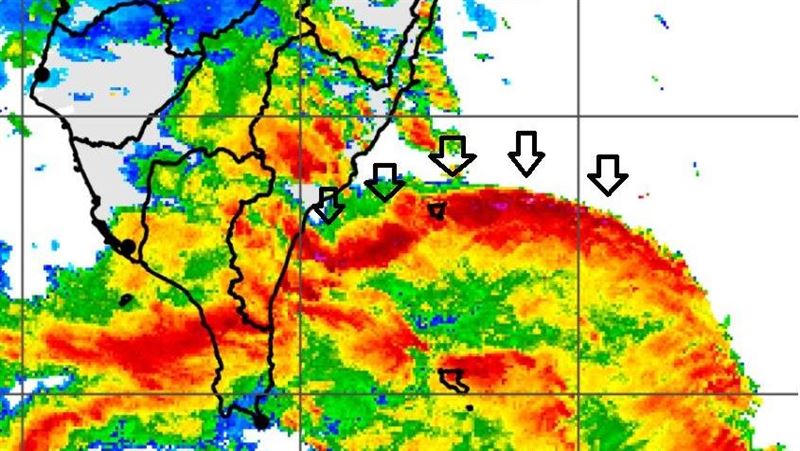 薇帕藏「紫色訊號」鄭明典：小心龍捲風！