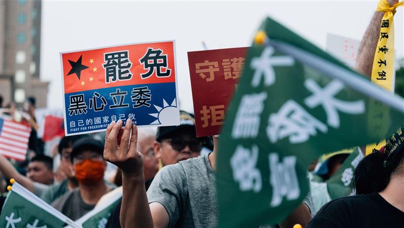 國民黨立委罷免案進入三階,將於726投票。(圖/記者楊士誼攝影)