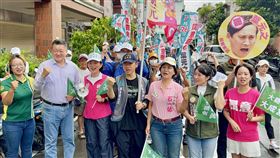 ▲民進黨立委蘇巧慧出席罷團「板東縱貫線」徒步掃街活動。（圖／記者劉秀敏攝影）