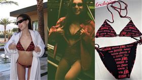 ▲2000.atelier為Jennie製作全球唯一一件獨特的比基尼。（圖／翻攝自IG @2000.atelier）