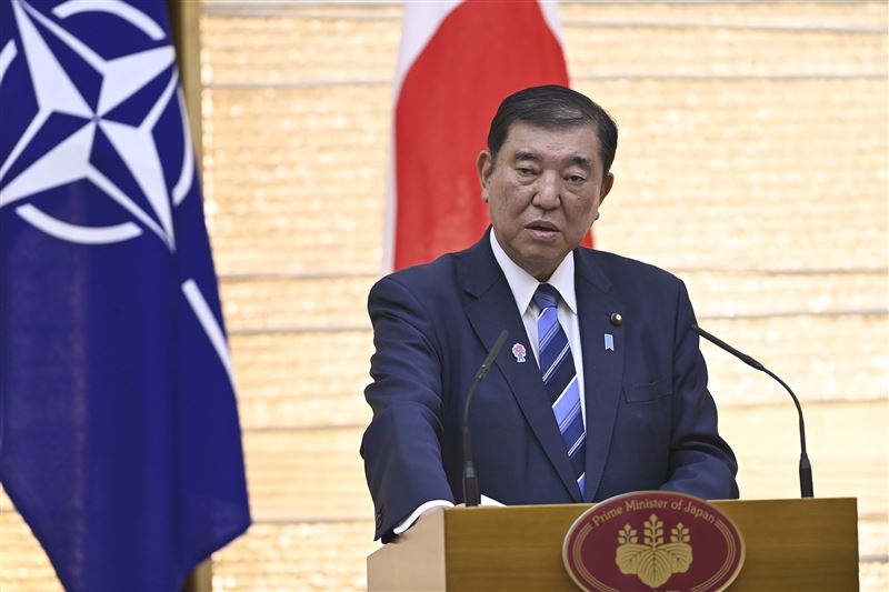 若此次參議院選舉結果不理想，首相石破茂恐面臨下台危機。（圖／美聯社／達志影像）