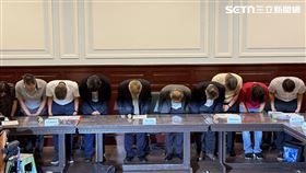 台師大,抽血(翻攝畫面) 